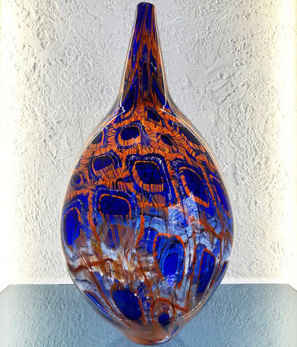 Moderne Vase - ORQUIDEA™  - Amel Chamandy® Designs - geblasenes Glas / Muranoglas / handgefertigt