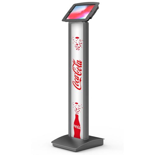 Bodenstehender Stand Tablet - SPACE BRANDME - Maclocks / Compulocks - für Gewerbegebrauch / horizontal / neigbar