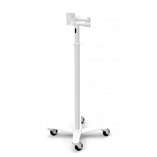 Bodenstehender Stand Tablet - RISE FREEDOM EXTENDED - Maclocks / Compulocks - für Gewerbegebrauch / horizontal / weiß