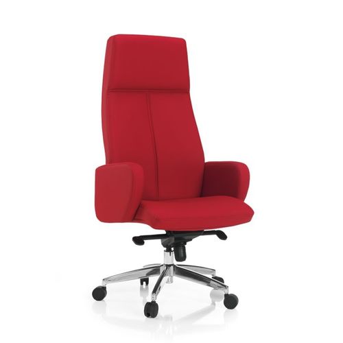 Moderner Chefsessel - WINNER - Flekssit Office Furniture - Stoff / Aluminium / mit Kopfstütze