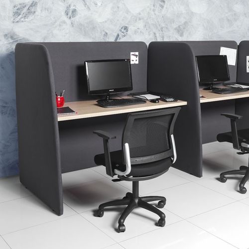 Bodenstehende Bürotrennwand - SWEET - Flekssit Office Furniture - Stoff / modulierbar