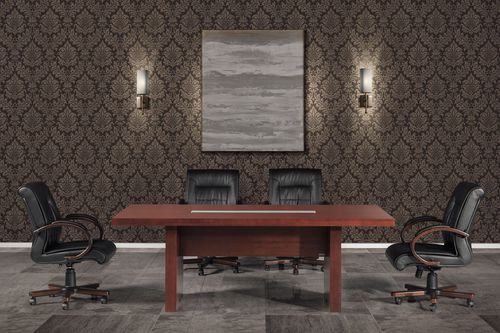 Moderner Besprechungstisch - MAKLORA - Flekssit Office Furniture - MDF / Gestell aus MDF / rechteckig