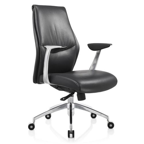 Moderner Bürostuhl - VILLA - Flekssit Office Furniture - für den Innenraum / Leder / Polster
