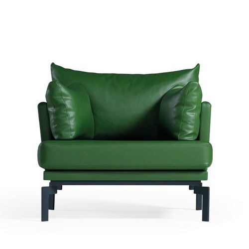 Moderner Sessel - SEKI - Flekssit Office Furniture - Leder / Metall / ergonomisch