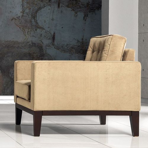 Moderner Sessel - SAFIR - Flekssit Office Furniture - Stoff / Metall / braun