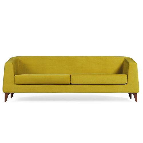 Modernes Sofa - LOTUS - Flekssit Office Furniture - Stoff / gelb / für Gewerbegebrauch