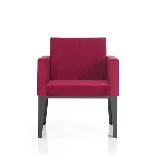 Moderner Sessel - FREZYA - Flekssit Office Furniture - Stoff / Holz / Polyurethan