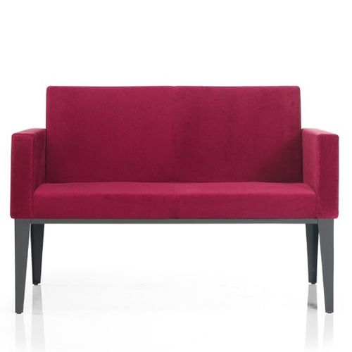 Modernes Sofa - FREZYA - Flekssit Office Furniture - Stoff / Stahl / mit Armlehnen