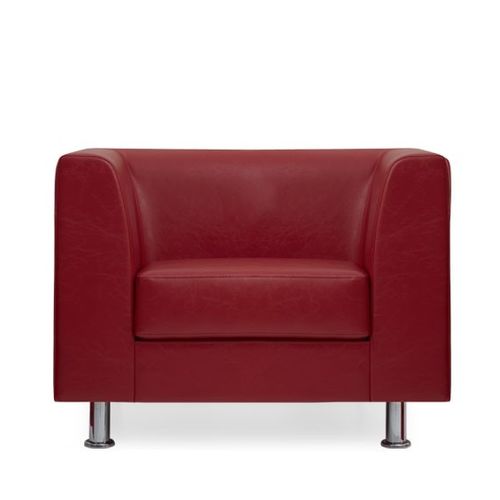 Moderner Sessel - SILVER - Flekssit Office Furniture - Leder / Metall / ergonomisch