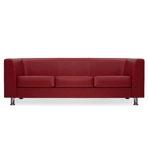 Modernes Sofa - SILVER - Flekssit Office Furniture - Leder / ergonomisch / rot