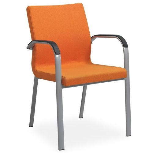 Moderner Besucherstuhl - TIRE - Flekssit Office Furniture - für den Innenraum / Polyurethanschaum / Polster