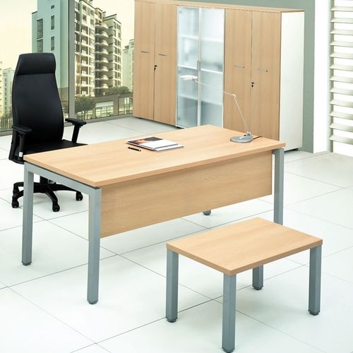Chefschreibtisch - IRON - Flekssit Office Furniture - modern / melaminbeschichtet / für Gewerbegebrauch