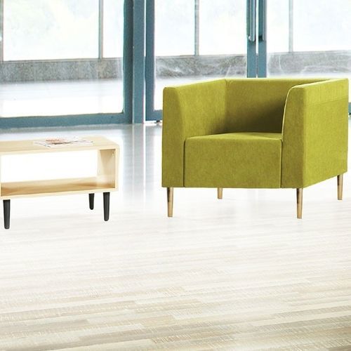 Modernes Sofa - SHERATON - Flekssit Office Furniture - Stahl / mit Armlehnen / grün