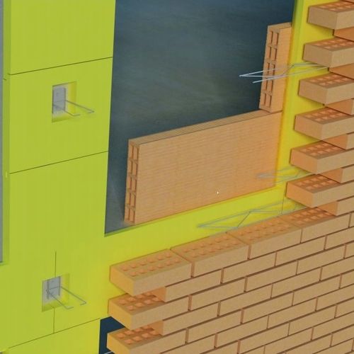 Fassadenverkleidung für hinterlüftete Fassade - DALOPA S.A - Ziegel / Ton / vertikal