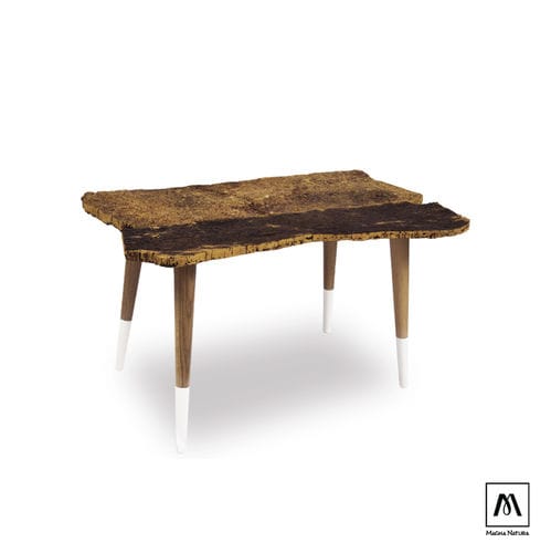 Tisch / rustikaler Stil - UNIONE - MAGNA NATURA | Cork Furniture - Kork / Gestell aus Holz / rechteckig
