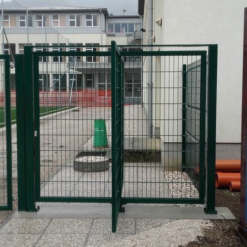 Raumhohes Drehkreuz - Ograje Kočevar - Sicherheit / für Zugangskontrolle / Stahl