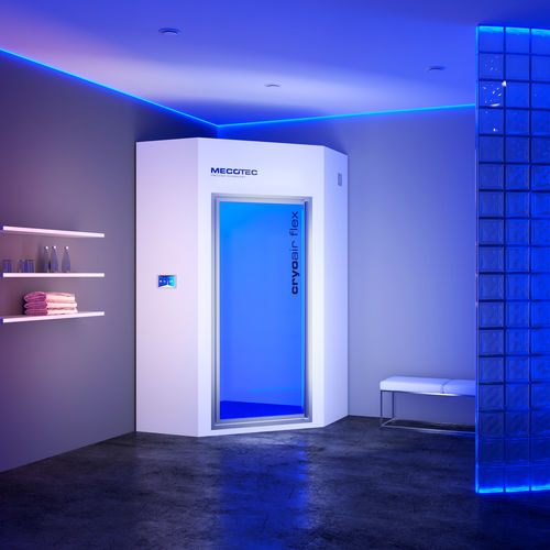 Ganzkörper-Kältetherapiekammer - CRYOAIR FLEX - MECOTEC - 2 Personen / für Wellnesscenter / für Turnhallen