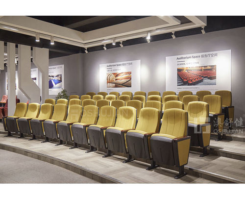 Moderner Auditoriumsessel - RAF-P - Foshan Oshujian Furniture Manufacturing Co., Ltd. - Stoff / Metall / klappbar