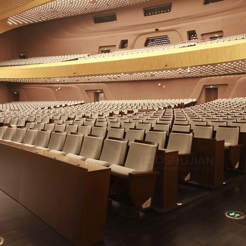 Moderner Auditoriumsessel - Foshan Oshujian Furniture Manufacturing Co., Ltd. - Stoff / Schaumstoff / Holz