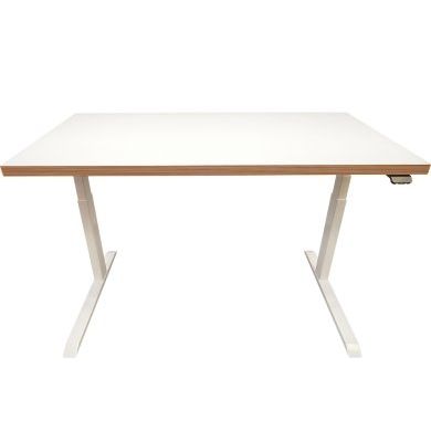 Schreibtisch / minimalistisches Design - ALL DAY CASUAL - ergoliv.com - Birke / Laminat / HPL