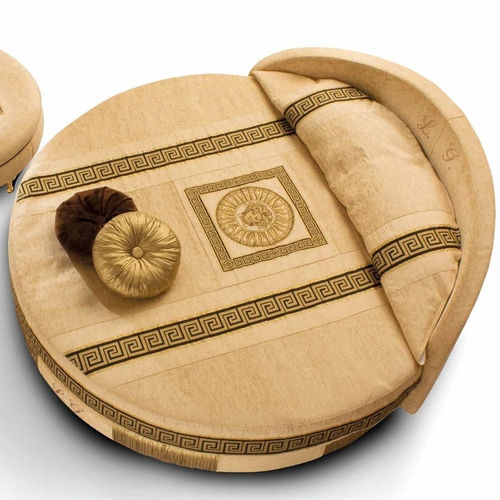Rundes Bett - Lentini - DI MARCO INTERIOR SOFA - Doppelbett / klassisch / Polster