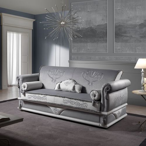 Modulsofa - UNIQUE RICAMATO - DI MARCO INTERIOR SOFA - Bett / klassisch / Stoff