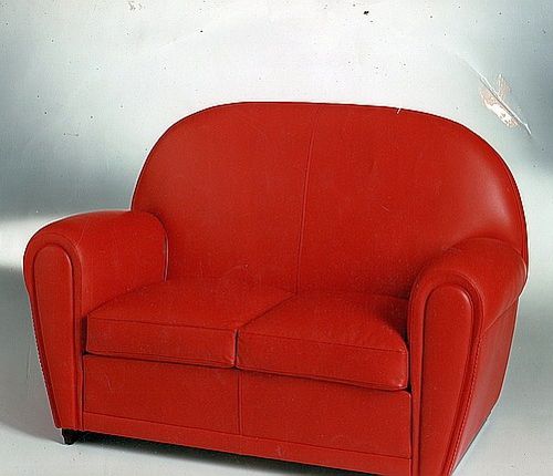 Klassisches Sofa - Cristal  - DI MARCO INTERIOR SOFA - Leder / mit Armlehnen / handgefertigt