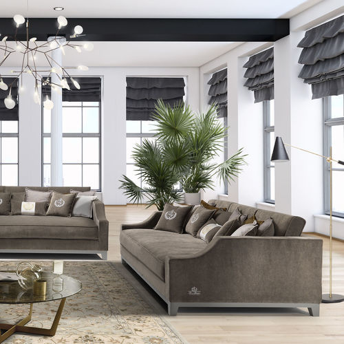 Klassisches Sofa - Royal - DI MARCO INTERIOR SOFA - Stoff / mit Armlehnen / mit abnehmbarem Kissen