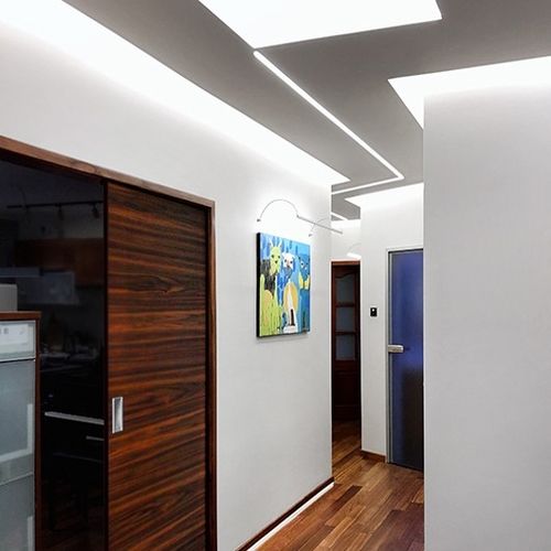 Einbau-Beleuchtungsprofil - NISA-NI - Klus Design - hängend / für Deckenmontage / LED