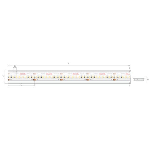 LED-Band - KWP-14KHEHD-1440-24V - Klus Design