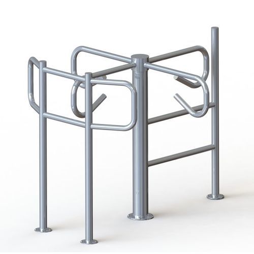 Halbhohes Drehkreuz - WR-284 - Winser Technical - Edelstahl / für Gewerbegebrauch / für öffentliche Einrichtungen