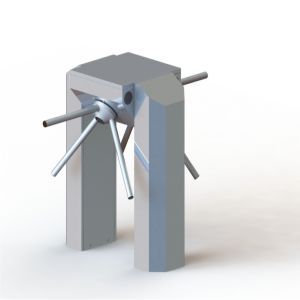 Dreifüßiges Drehkreuz - WR-262-D - Winser Technical - Edelstahl / Aluminium / für Fabriken