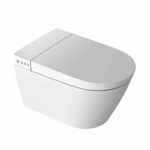 Smartes WC - V7201-01 - MOPO SANITARY WARE - wandhängend / Keramik / liegend