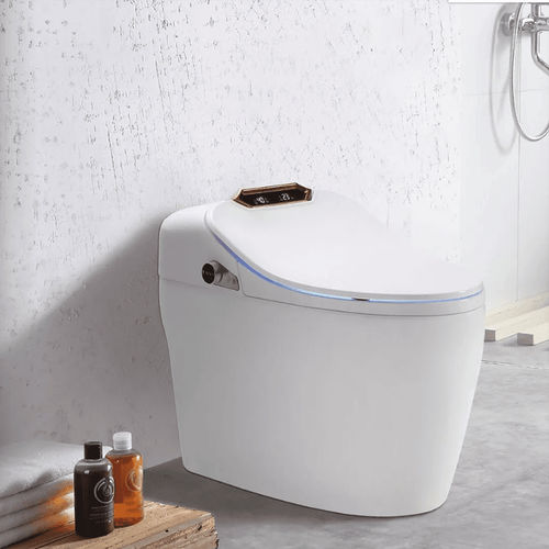 Smartes WC - MP-M005 - MOPO SANITARY WARE - freistehend / Keramik / oval