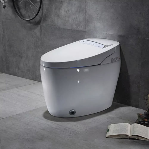 Smartes WC - MP-M008 - MOPO SANITARY WARE - freistehend / Keramik / oval