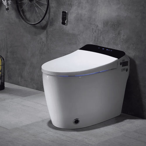 Smartes WC - MP-M001 - MOPO SANITARY WARE - freistehend / Keramik / oval