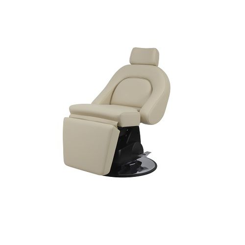 Kunstleder-Schminksessel - 370FR - BD KOREA CO.,LTD - mit Fußstütze / regelbar / mit Kopfstütze