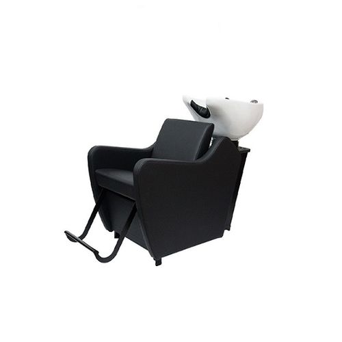 Waschsessel mit Fußstütze - 252N - BD KOREA CO.,LTD - Kunstleder / Keramik / 1 Platz