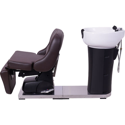 Waschsessel mit Fußstütze - 272F - BD KOREA CO.,LTD - Kunstleder / Keramik / 1 Platz