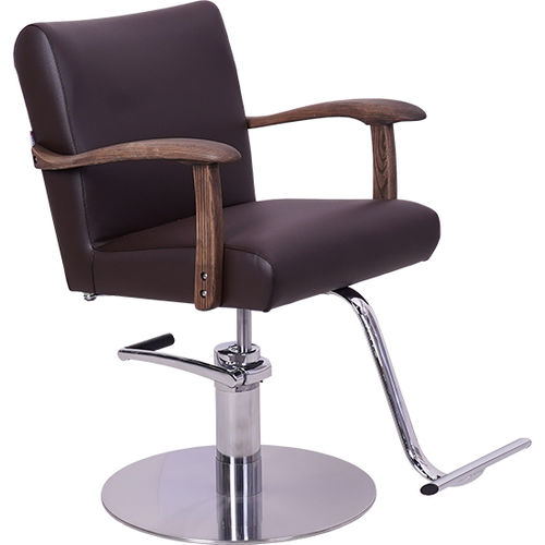 Moderner Friseurstuhl - 182 - BD KOREA CO.,LTD - Kunstleder / Metall / mit Hubhydraulik