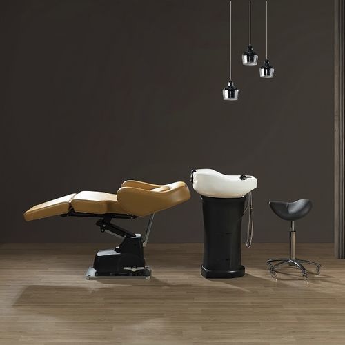 Waschsessel mit Fußstütze - S270F - BD KOREA CO.,LTD - Kunstleder / Keramik / 1 Platz
