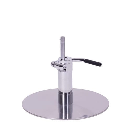 Fußgestell für Stuhl / Edelstahl - H55L - BD KOREA CO.,LTD - mit Hubhydraulik / Zentral / für Schönheitssalon