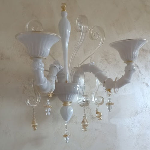 Klassische Wandleuchte - MELANIE AP - BOTTEGA VENEZIANA - für den Innenraum / geblasenes Glas / Kristall