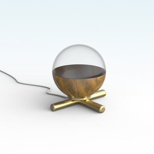 Tischlampe - BORA-LT - BOTTEGA VENEZIANA - Metall / geblasenes Glas / Muranoglas
