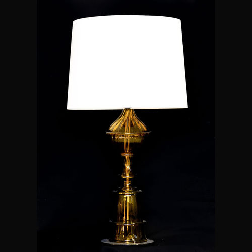 Tischlampe - ZAFFIRO - BOTTEGA VENEZIANA - geblasenes Glas / Muranoglas / modern