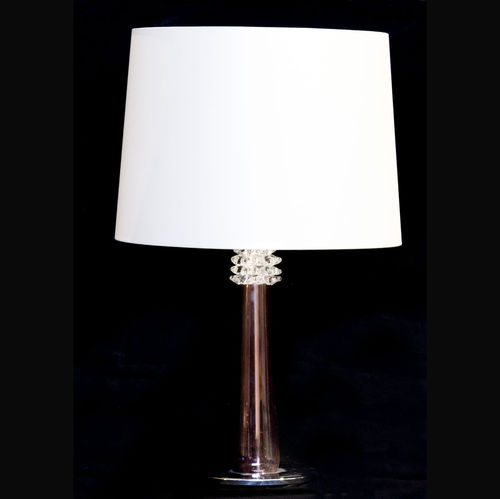 Tischlampe - QUARZO ROSA LT - BOTTEGA VENEZIANA - geblasenes Glas / Kristall / Muranoglas