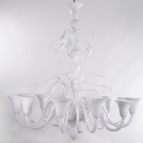 Moderner Kronleuchter - ANGEL - BOTTEGA VENEZIANA - geblasenes Glas / Muranoglas / für Gewerbegebrauch