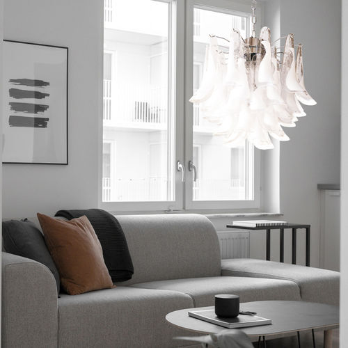 Vintage-Kronleuchter - ARTEMIDE - BOTTEGA VENEZIANA - Muranoglas / 4 Glühbirnen / für Gewerbegebrauch