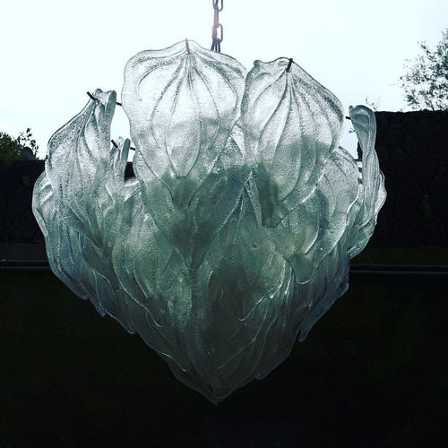 Klassischer Kronleuchter - ALTEA-VERDE - BOTTEGA VENEZIANA - geblasenes Glas / Muranoglas / 13 Glühbirnen