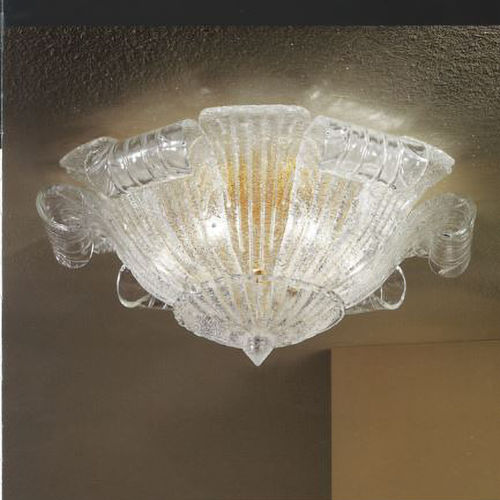 Klassische Deckenleuchte - LIMONE PF - BOTTEGA VENEZIANA - geblasenes Glas / Kristall / Muranoglas